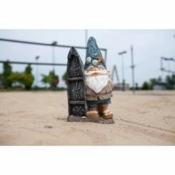 15.59" Resin Solar Surfing Sol Beach Gnome - Exhart 20 15.59" Resin Solar Surfing Sol Beach Gnome - Exhart -Cheap Garden Decor Store unnamed file 4378