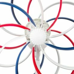 Alpine Corporation 68" Metal Solar Patriotic Duel Kinetic Windmill Garden Stake Red/Blue/White -Cheap Garden Decor Store unnamed file 4398