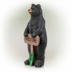 Alpine Corporation Alpine 36" Magnesium Oxide Welcome Bear Statue -Cheap Garden Decor Store unnamed file 448