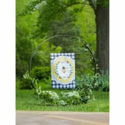 Evergreen Metal Outdoor Sculptural Decor for Displaying Planter or Flag- 35x40x35 in -Cheap Garden Decor Store unnamed file 4480