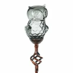 32" Solar Resin/Glass Owl Garden Stake Bronze - Exhart 19 32" Solar Resin/Glass Owl Garden Stake Bronze - Exhart -Cheap Garden Decor Store unnamed file 4495
