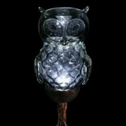 32" Solar Resin/Glass Owl Garden Stake Bronze - Exhart 20 32" Solar Resin/Glass Owl Garden Stake Bronze - Exhart -Cheap Garden Decor Store unnamed file 4496