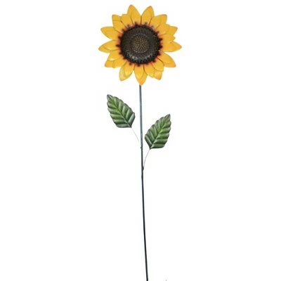 Direct International Home & Garden 65.0" Tall Yellow Sunflower Yard Decor Fall Direct Designs International - Decorative Garden Stakes 3 Direct International Home & Garden 65.0" Tall Yellow Sunflower Yard Decor Fall Direct Designs International - Decorative Garden Stakes