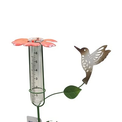 Gold Crest Distribution Home & Garden 20.0" Flower Top Rain Guage Yard Decor Stake Gold Crest Distributing - Decorative Garden Stakes 8 Gold Crest Distribution Home & Garden 20.0" Flower Top Rain Guage Yard Decor Stake Gold Crest Distributing - Decorative Garden Stakes - Image 6