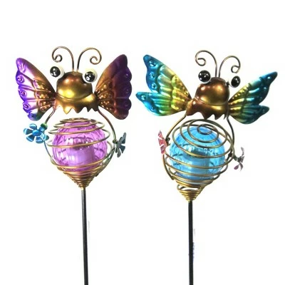 Direct International Home & Garden 24.0" Bug Light-Up Stakes Yard Decor Flowers Direct Designs International - Decorative Garden Stakes 6 Direct International Home & Garden 24.0" Bug Light-Up Stakes Yard Decor Flowers Direct Designs International - Decorative Garden Stakes - Image 4