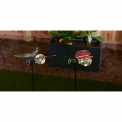 Zingz & Thingz Zingz & Thingz 9.5" Cast Iron Butterfly Glow Bug Solar Stake -Cheap Garden Decor Store unnamed file 4687