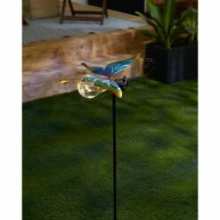 Zingz & Thingz Zingz & Thingz 9.5" Cast Iron Butterfly Glow Bug Solar Stake -Cheap Garden Decor Store unnamed file 4688