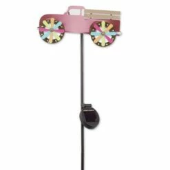 Zingz & Thingz Zingz & Thingz 7" Iron Truck Solar Stake Pink