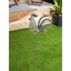 Zingz & Thingz Zingz & Thingz 35.25" Iron Chicken Garden Stake Gold -Cheap Garden Decor Store unnamed file 4803