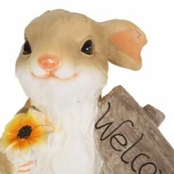 28.25" Concrete Silverbow Outdoor Rabbit Garden Statue - White and Brown - Christopher Knight Home 18 28.25" Concrete Silverbow Outdoor Rabbit Garden Statue - White and Brown - Christopher Knight Home -Cheap Garden Decor Store unnamed file 481