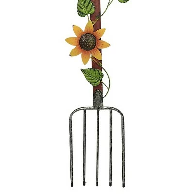 Direct International Home & Garden 39.0" Metal Fall Pitch Fork Yard Stake Flowers Direct Designs International - Decorative Garden Stakes 3 Direct International Home & Garden 39.0" Metal Fall Pitch Fork Yard Stake Flowers Direct Designs International - Decorative Garden Stakes
