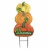 Direct International Fall 40.0" Orange Pumpkin Topiary Welcome Yard Decor - Decorative Garden Stakes -Cheap Garden Decor Store unnamed file 4853