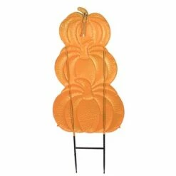Direct International Fall 40.0" Orange Pumpkin Topiary Welcome Yard Decor - Decorative Garden Stakes -Cheap Garden Decor Store unnamed file 4854