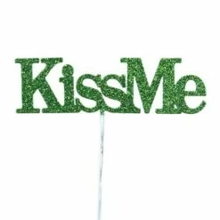 K&K Interiors Saint Patricks 9.75" Irish Cutout Picks Plant Stick Lucky - Decorative Garden Stakes