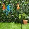 Okuna Outpost 4 Pack Metal Rooster Planter Stakes for Yard and Garden Décor, Lawn Decoration Accessories, 5.5 x 24.5 in 1 Okuna Outpost 4 Pack Metal Rooster Planter Stakes for Yard and Garden Décor, Lawn Decoration Accessories, 5.5 x 24.5 in -Cheap Garden Decor Store unnamed file 4893