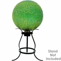 Textured Pattern 10" Gazing Globe - Green - Sunnydaze Decor -Cheap Garden Decor Store unnamed file 4979