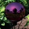 Sunnydaze Decor Sunnydaze Indoor/Outdoor Mirrored Surface Gazing Globe Ball for Lawn, Patio or Indoors - 10" Diameter - Merlot - Set of 2 2 Sunnydaze Decor Sunnydaze Indoor/Outdoor Mirrored Surface Gazing Globe Ball for Lawn, Patio or Indoors - 10" Diameter - Merlot - Set of 2 -Cheap Garden Decor Store unnamed file 5033