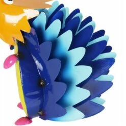 9.65" Metal Colorful Hedgehog - Exhart -Cheap Garden Decor Store unnamed file 510