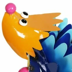 9.65" Metal Colorful Hedgehog - Exhart -Cheap Garden Decor Store unnamed file 511