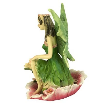 Design Toscano The Red And Green Fairy Of Acorn Hollow Statues 7 Design Toscano The Red And Green Fairy Of Acorn Hollow Statues - Image 5