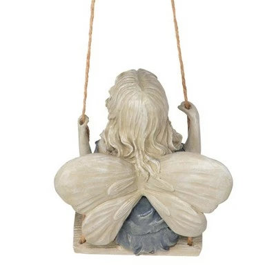 Design Toscano Summertime Fairy On A Swing Statue 6 Design Toscano Summertime Fairy On A Swing Statue - Image 4