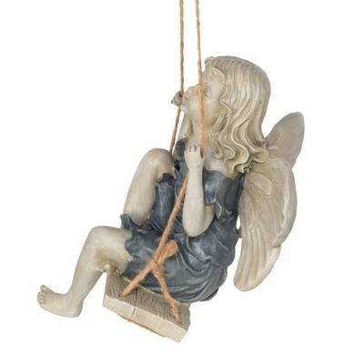 Design Toscano Summertime Fairy On A Swing Statue 7 Design Toscano Summertime Fairy On A Swing Statue - Image 5