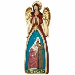 Design Toscano Blessed Holy Family Christmas Nativity Scene Statue, multi-colored