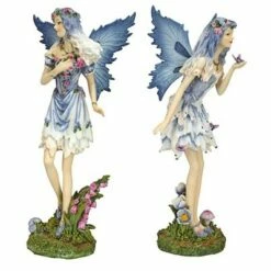 Design Toscano Poppy And Meadow The Windforest Fairies Statue Collection - Multicolored