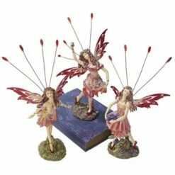 Design Toscano Crosstweed Meadow Victorian Fairy Statue Collection - Multicolored