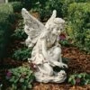 Design Toscano Fiona, The Flower Fairy Sculpture - Off-White -Cheap Garden Decor Store unnamed file 5168