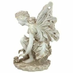Design Toscano Fiona, The Flower Fairy Sculpture - Off-White -Cheap Garden Decor Store unnamed file 5170