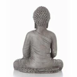HI-LINE GIFT LTD 16" Polyresin Sitting Buddha Outdoor Zen Statue Gray - Hi-Line Gift -Cheap Garden Decor Store unnamed file 5180
