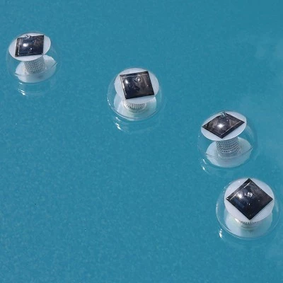 Sunnydaze Decor Sunnydaze Outdoor Solar Powered Floating Color-Changing Pool Water Light Balls for Ponds and Pools - 4pc 3 Sunnydaze Decor Sunnydaze Outdoor Solar Powered Floating Color-Changing Pool Water Light Balls for Ponds and Pools - 4pc