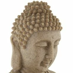 John Timberland Buddha Zen Outdoor Water Fountain with Light LED 22" High Faux Sandstone Meditation Decor for Garden Patio Yard Home -Cheap Garden Decor Store unnamed file 5224