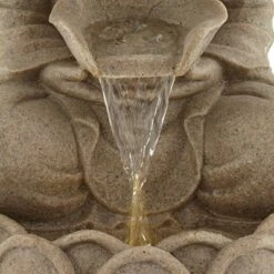 John Timberland Buddha Zen Outdoor Water Fountain with Light LED 22" High Faux Sandstone Meditation Decor for Garden Patio Yard Home -Cheap Garden Decor Store unnamed file 5225