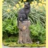 Plow & Hearth Cat and Mouse on Stump Lawn Ornament -Cheap Garden Decor Store unnamed file 523