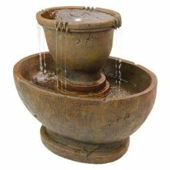 Richardson Oval Urns Cascading Garden Fountain - Acorn Hollow -Cheap Garden Decor Store unnamed file 5299