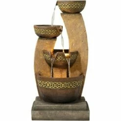 John Timberland Outdoor Floor Water Fountain Four Bowl Cascading Waterfall 41" Tall for Yard Garden Lawn 16 John Timberland Outdoor Floor Water Fountain Four Bowl Cascading Waterfall 41" Tall for Yard Garden Lawn -Cheap Garden Decor Store unnamed file 5306