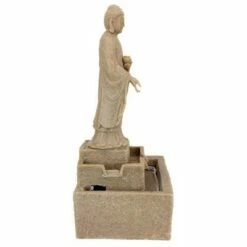 Medium Earth Witness Buddha Illuminated Garden Fountain - Acorn Hollow -Cheap Garden Decor Store unnamed file 5352