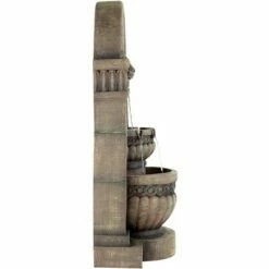 John Timberland Roman Outdoor Floor Water Fountain with Light LED 50" High 2-Tier Lion Face for Yard Garden Patio Deck Home 15 John Timberland Roman Outdoor Floor Water Fountain with Light LED 50" High 2-Tier Lion Face for Yard Garden Patio Deck Home -Cheap Garden Decor Store unnamed file 5382