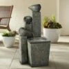 John Timberland Asian Zen Outdoor Floor Water Fountain with Light LED 39" High Cascading for Yard Garden Patio Deck Home 2 John Timberland Asian Zen Outdoor Floor Water Fountain with Light LED 39" High Cascading for Yard Garden Patio Deck Home -Cheap Garden Decor Store unnamed file 5416