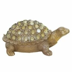 7.09" Resin and Glass Beaded Turtle Statue Silver - Exhart 15 7.09" Resin and Glass Beaded Turtle Statue Silver - Exhart -Cheap Garden Decor Store unnamed file 543