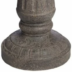 John Timberland Italian Style 3 Tier Outdoor Floor Water Fountain with Light LED 43" High Gray Faux Stone Garden Patio Backyard -Cheap Garden Decor Store unnamed file 5441