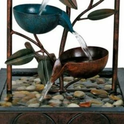 Cascading Cups With Bird Indoor Water Fountain With Pump - Foreside Home & Garden -Cheap Garden Decor Store unnamed file 5446