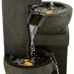 John Timberland Outdoor Floor Water Fountain with Light LED 41 1/2" High Cascading Bowls for Yard Garden Patio Deck Home 11 John Timberland Outdoor Floor Water Fountain with Light LED 41 1/2" High Cascading Bowls for Yard Garden Patio Deck Home -Cheap Garden Decor Store unnamed file 5496