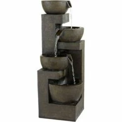 John Timberland Outdoor Floor Water Fountain with Light LED 41 1/2" High Cascading Bowls for Yard Garden Patio Deck Home 15 John Timberland Outdoor Floor Water Fountain with Light LED 41 1/2" High Cascading Bowls for Yard Garden Patio Deck Home -Cheap Garden Decor Store unnamed file 5500