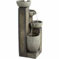 John Timberland Rustic Outdoor Floor Water Fountain with Light LED 40 1/2" High Cascading for Yard Garden Patio Deck Home 14 John Timberland Rustic Outdoor Floor Water Fountain with Light LED 40 1/2" High Cascading for Yard Garden Patio Deck Home -Cheap Garden Decor Store unnamed file 5506