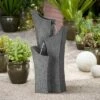 John Timberland Zen Modern Outdoor Floor Water Fountain 30 3/4" High Cascading Arched for Yard Garden Patio Deck Home -Cheap Garden Decor Store unnamed file 5528
