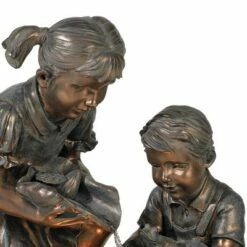 John Timberland Outdoor Floor Water Fountain with Light 23 1/2" High Cascading Girl and Boy with Lily Pad Yard Garden Patio Deck -Cheap Garden Decor Store unnamed file 5536