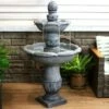 Sunnydaze Decor Sunnydaze 50"H Electric Fiberglass Reinforced Concrete 2-Tier French Garden Design Outdoor Water Fountain, Dusty Gray 2 Sunnydaze Decor Sunnydaze 50"H Electric Fiberglass Reinforced Concrete 2-Tier French Garden Design Outdoor Water Fountain, Dusty Gray -Cheap Garden Decor Store unnamed file 5539